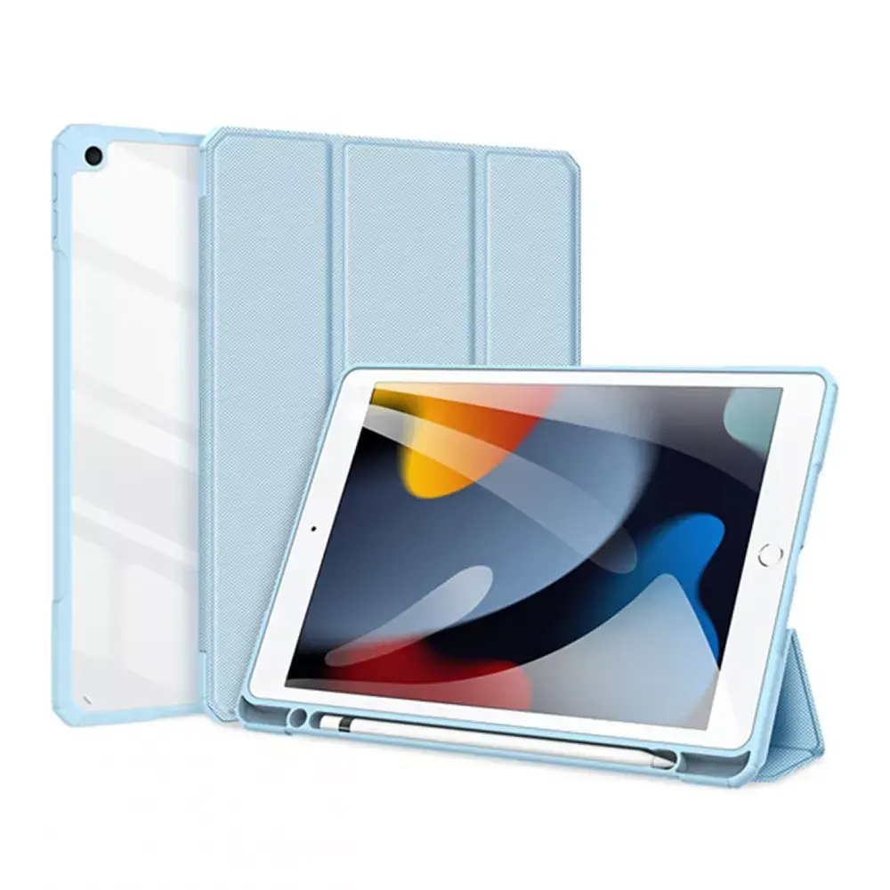 Чохол-книжка Dux Ducis Toby Series для Apple iPad 10.2` (2019-2021) Toby Series With Pencil Holder (Blue) [76013] - фото 4