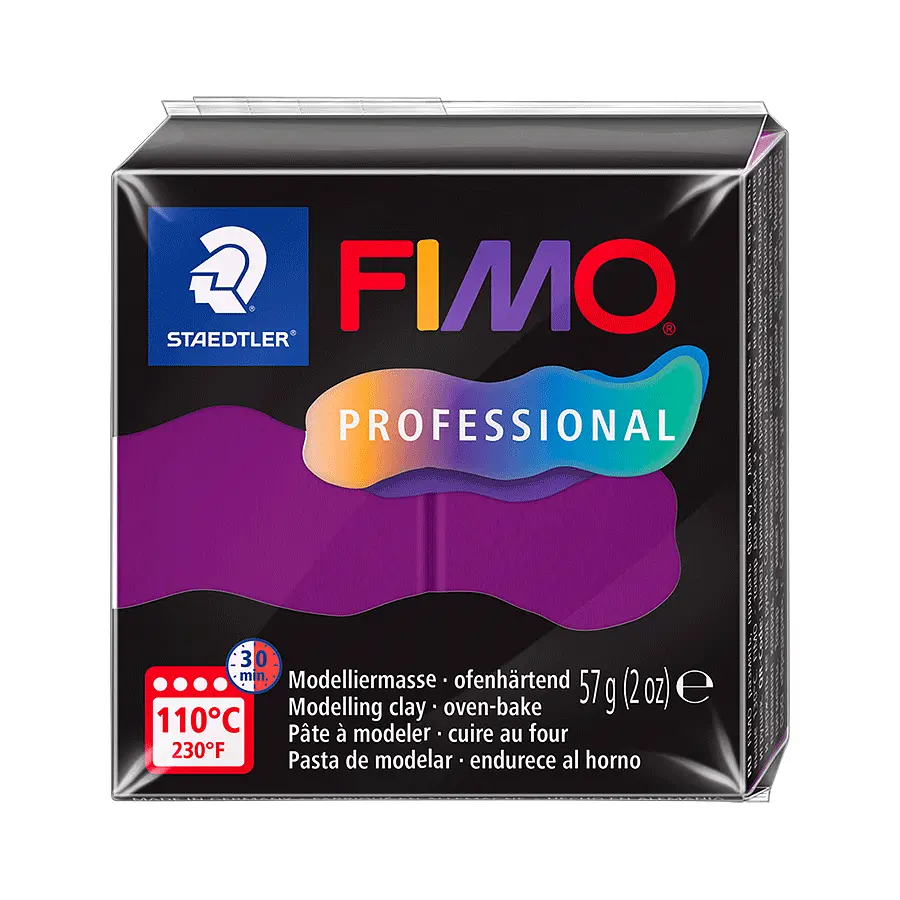 Пластика Professional фіолетова 57 г Fimo (4007817163528)
