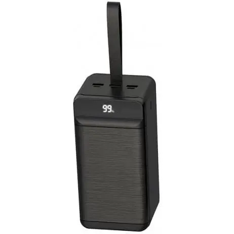 Акумулятор портативний XO PR160 80000 mAh QC 22.5W PD 20W чорна 6920680828357 - фото 5