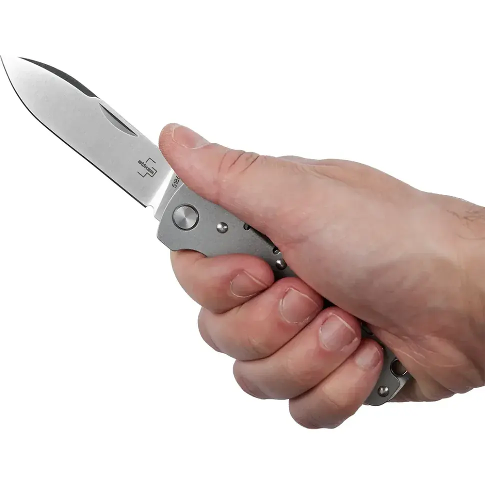 Ніж Boker Plus Atlas Backlock Droppoint (01BO865) - фото 5