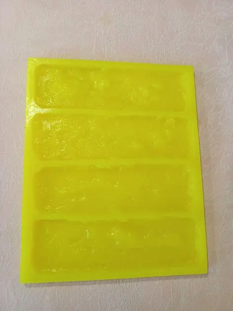 Гнучка поліуретанова форма для виготовлення декоративної цегли A.N.B. "БОСТОН" на 4 плитки - фото 3