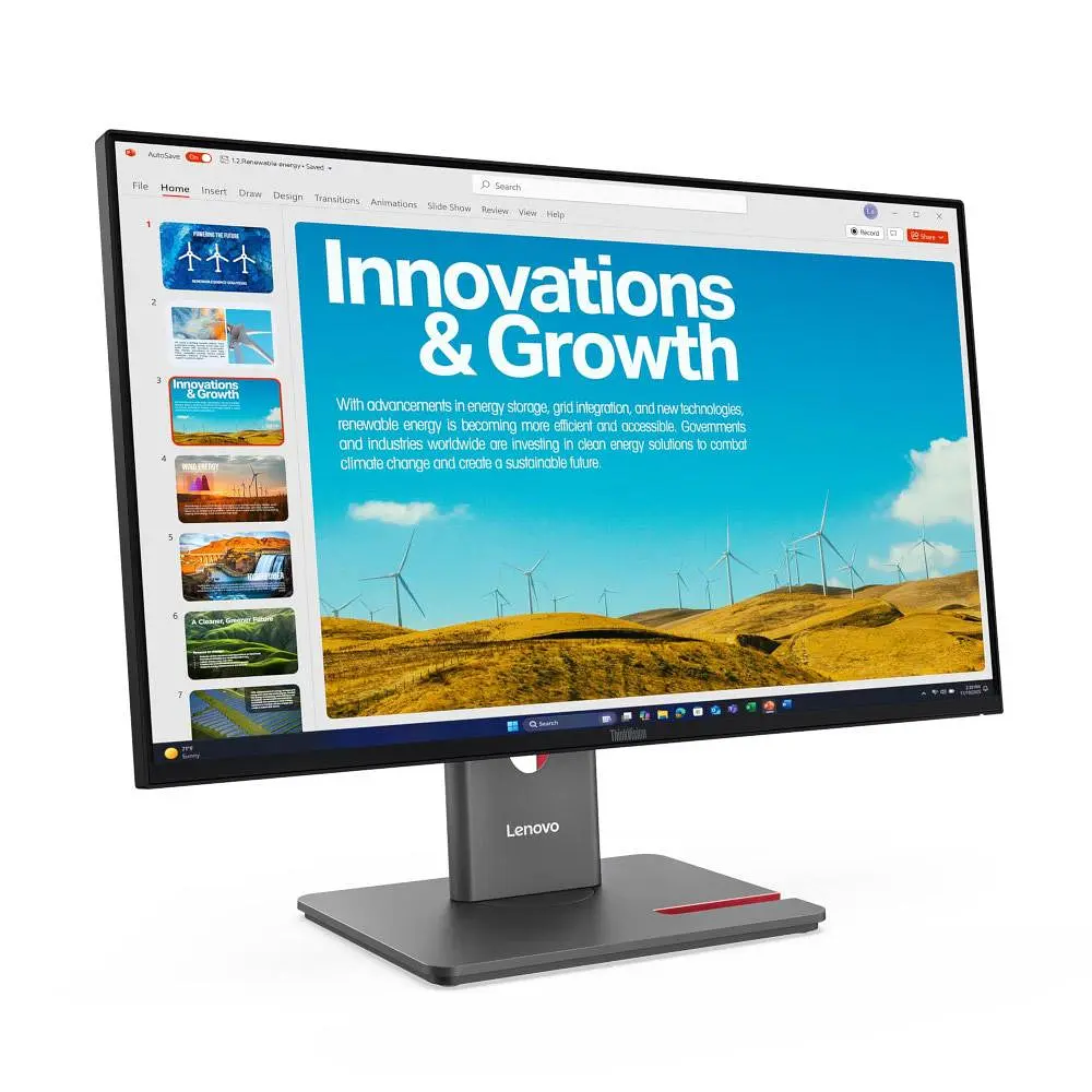 Монітор Lenovo 23.8" P24QD-40 QHD IPS 120Hz (64B1GAT1UA) - фото 3