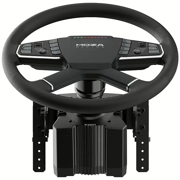 Руль и педали Moza Racing R5 Trucking Bundle для PC 14 кн. двойн. педали SR-PLite руль TSW - фото 3