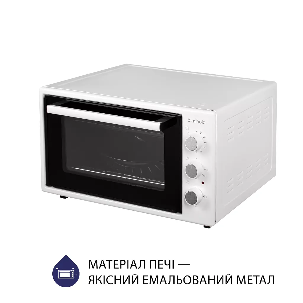 Электрическая печь Minola FOE 3714 WH - фото 6
