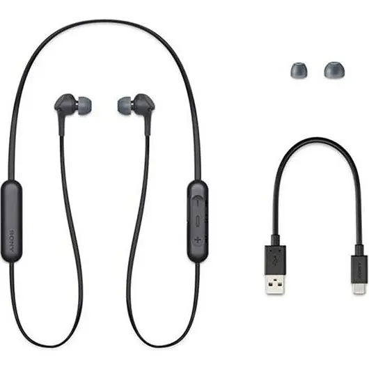 Навушники Sony WI-XB400 Black (WIXB400B.CE7) - фото 2