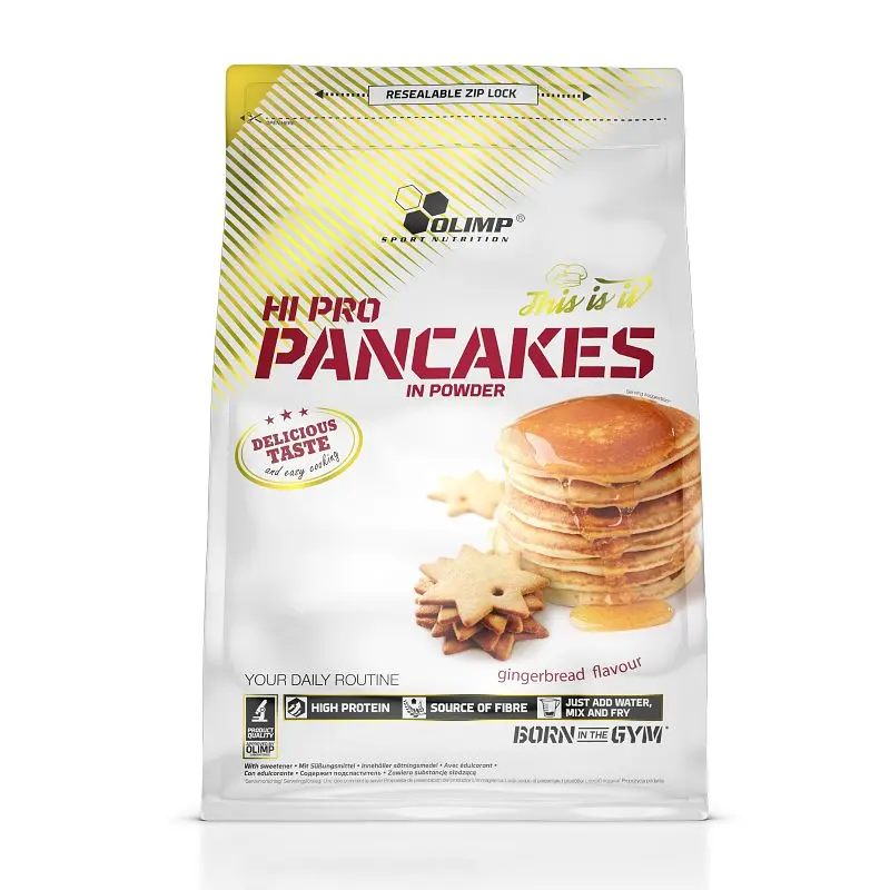 Замінник харчування Olimp Sport Nutrition Hi Pro Pancakes, 900 грам - Пряник