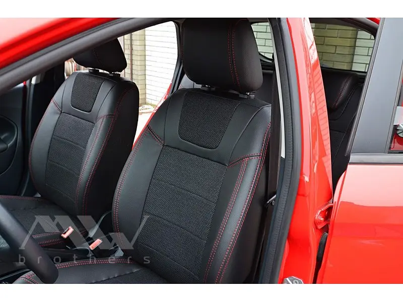 Авточохли модельні MW Brothers для Ford Fiesta c 2008 - фото 7