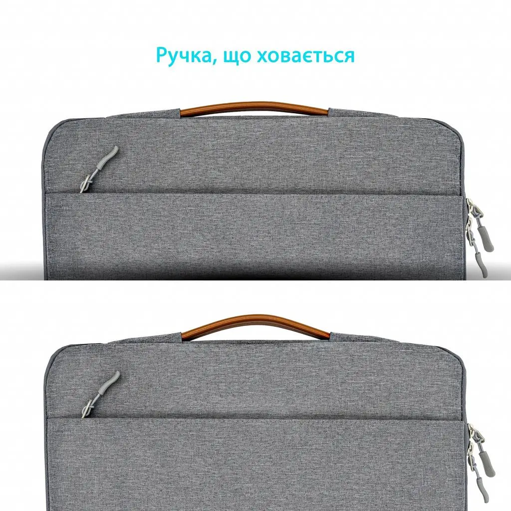 Чохол до ноутбука Grand-X 15'' SLX Grey (SLX-15G) - фото 5