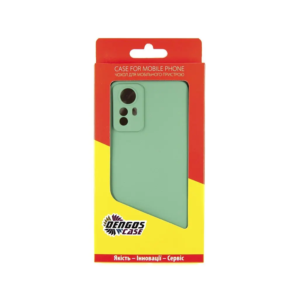 Чехол для мобильного телефона Dengos Soft Xiaomi Redmi Note 12s (mint) (DG-TPU-SOFT-29) - фото 5