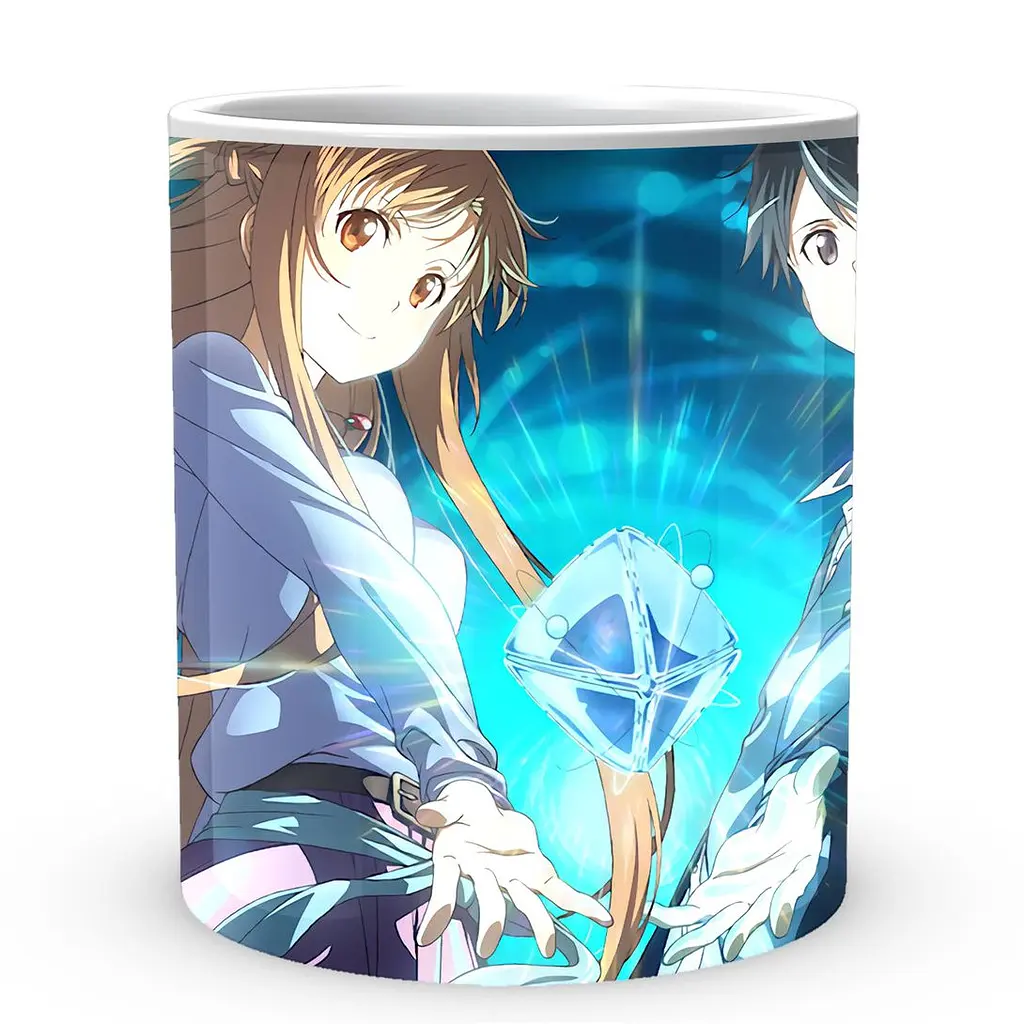 Кухоль GeekLand Sword Art Online Майстра меча онлайн Асуна Кіріто SAO 02.31 330 мл білий - фото 2