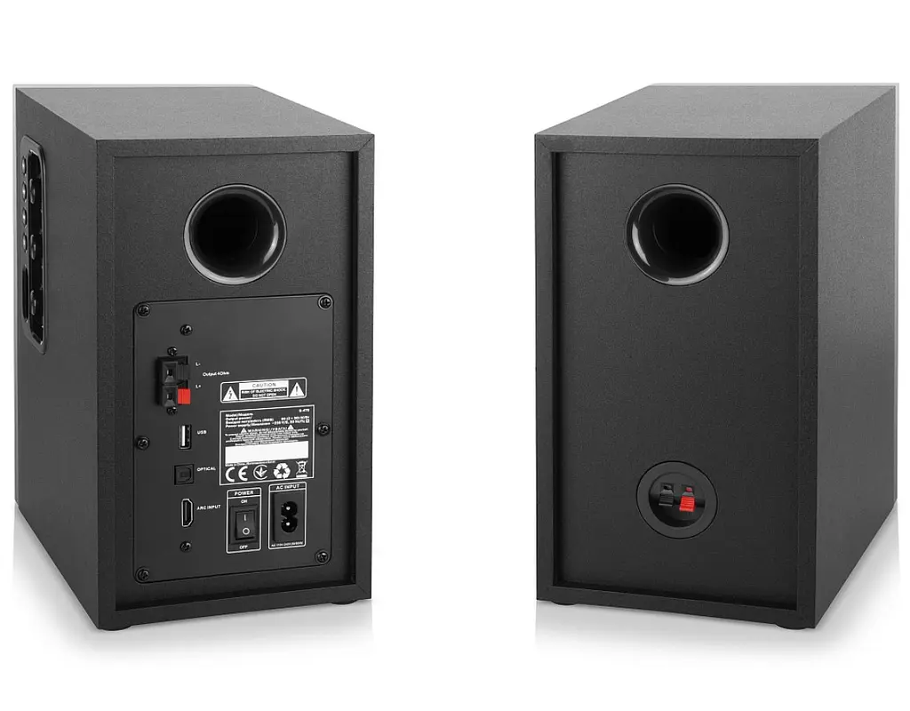 Комп'ютерні колонки REAL-EL S470B Hi-Fi 60 W Bluetooth, Optical, HDMI Black - фото 4