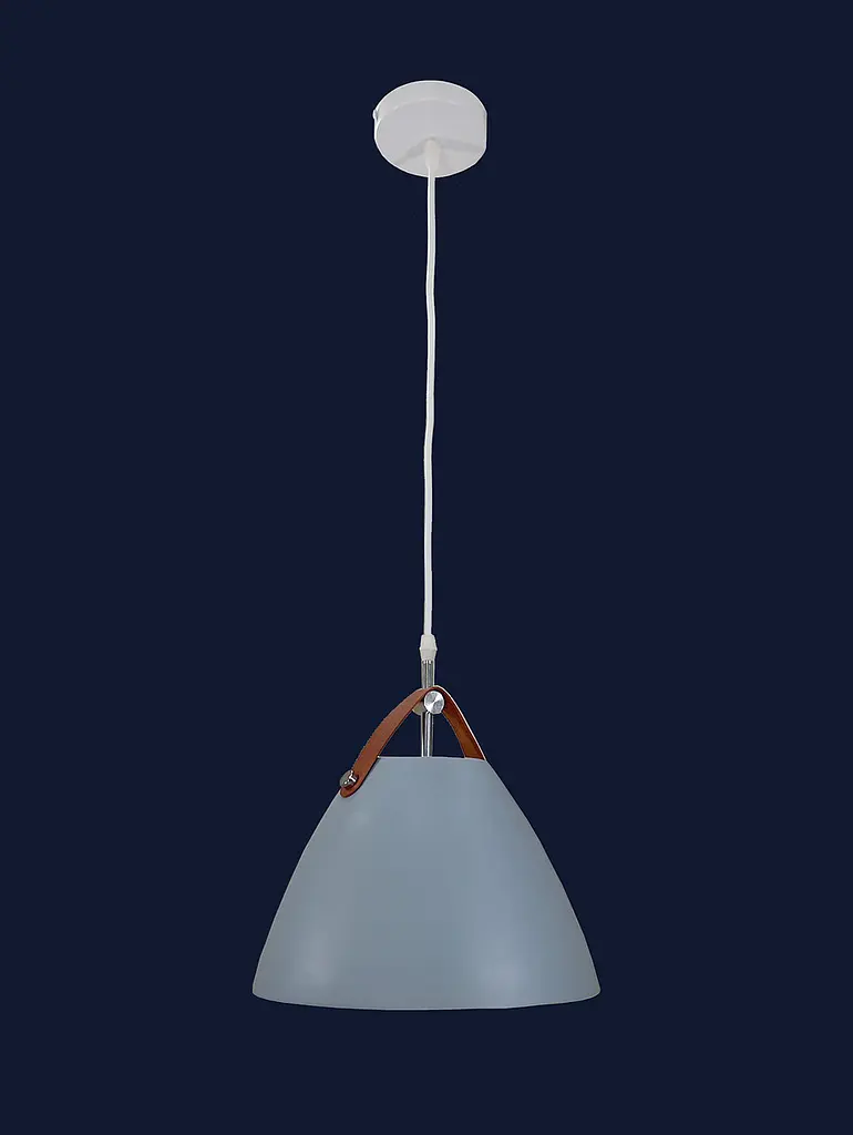 Люстра підвісна в стилі лофт сірого кольору Levistella 9098076-1 GRAY - фото 2