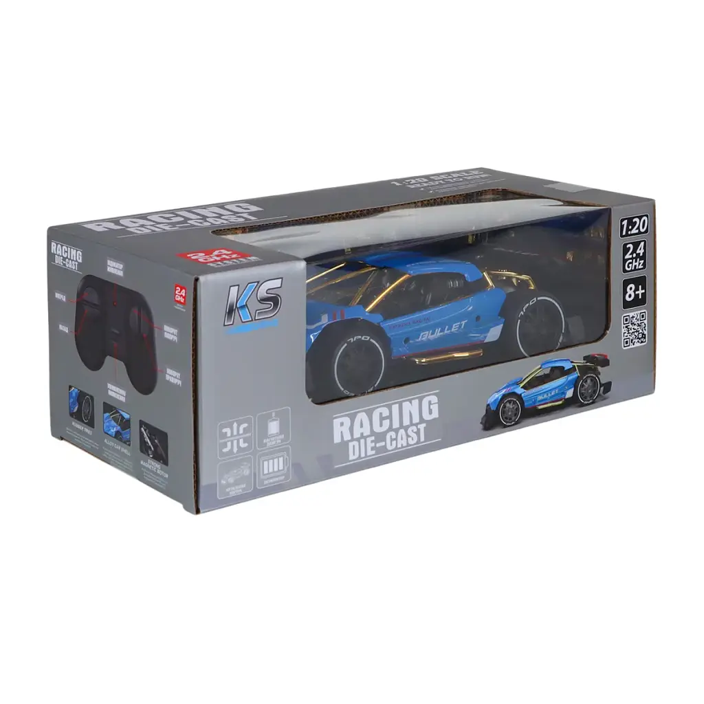 Радіокерована іграшка KS Drive Extreme Racing (2,4 ГГц, блакитний) (SL-8213ARHB) - фото 5