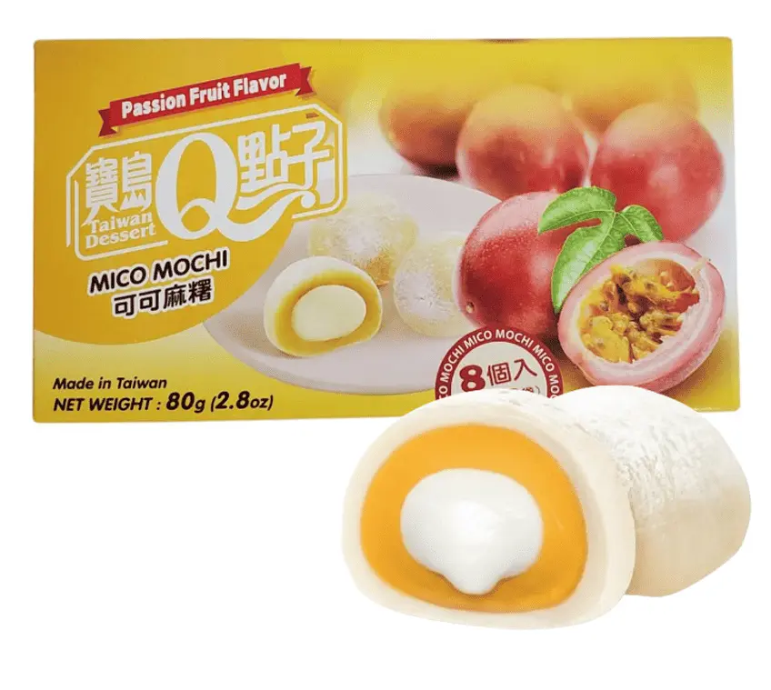 Моті Taiwan Dessert Passion Fruit Flavor 80г - фото 2