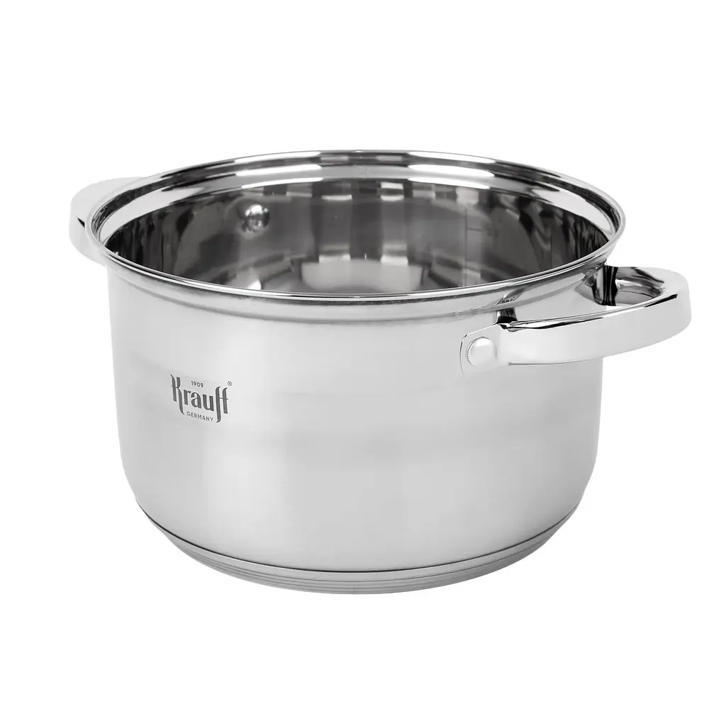 Набір посуду Krauff Heilsam 12 ін. + Ніж для чищення овочів, кухонний молоток та прес для часнику - фото 9