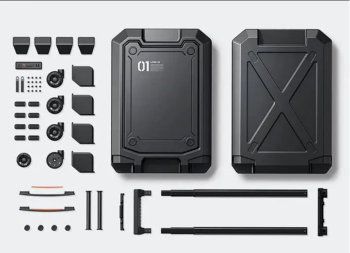 Валіза Ninetygo Urevo Luggage 20 Black - фото 3