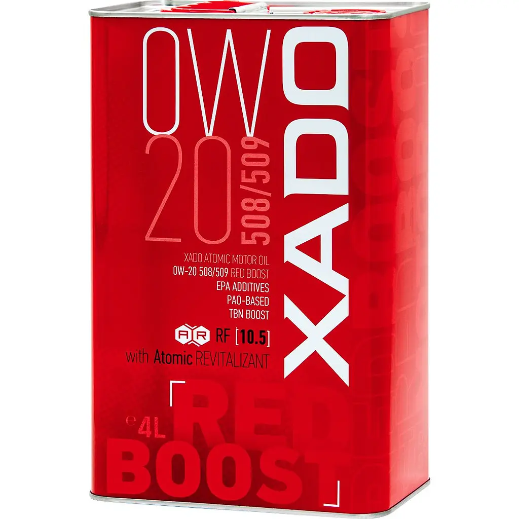 Моторна олива XADO 0W-20 508/509 Red Boost синтетична 5 л - фото 2