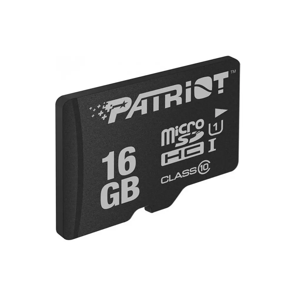 Карта пам'яті Patriot 16GB microSDHC class 10 UHS-I LX (PSF16GMDC10) - фото 2