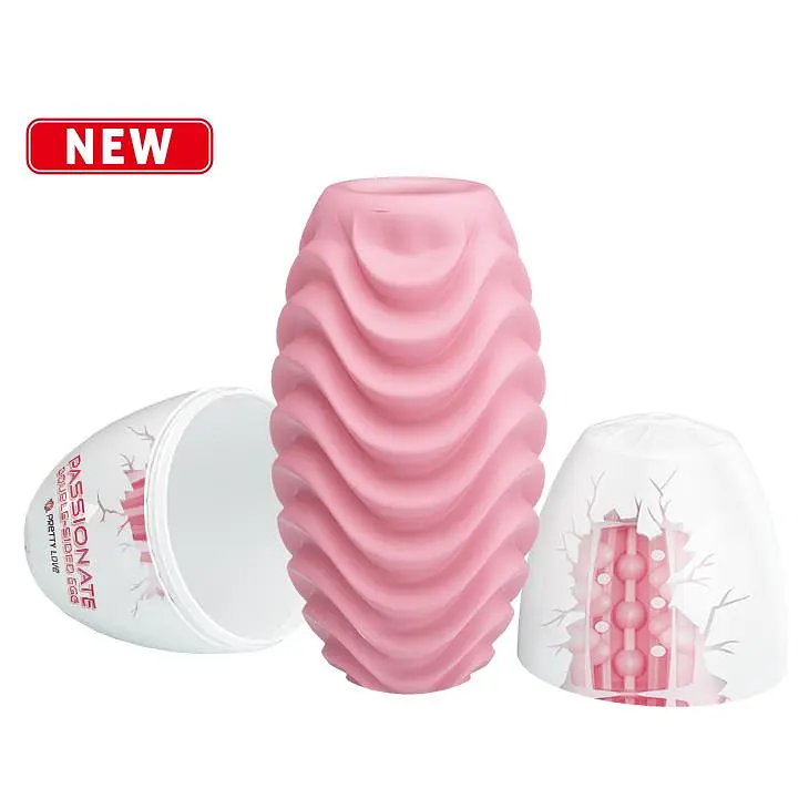 Мастурбатор яйцо Pretty Love Passionate Double Sided Egg розовый - фото 10