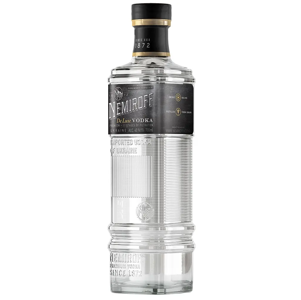 Упаковка горілки Nemiroff De Luxe 40% 8.4 л (0.7 л x 12 шт.) - фото 3