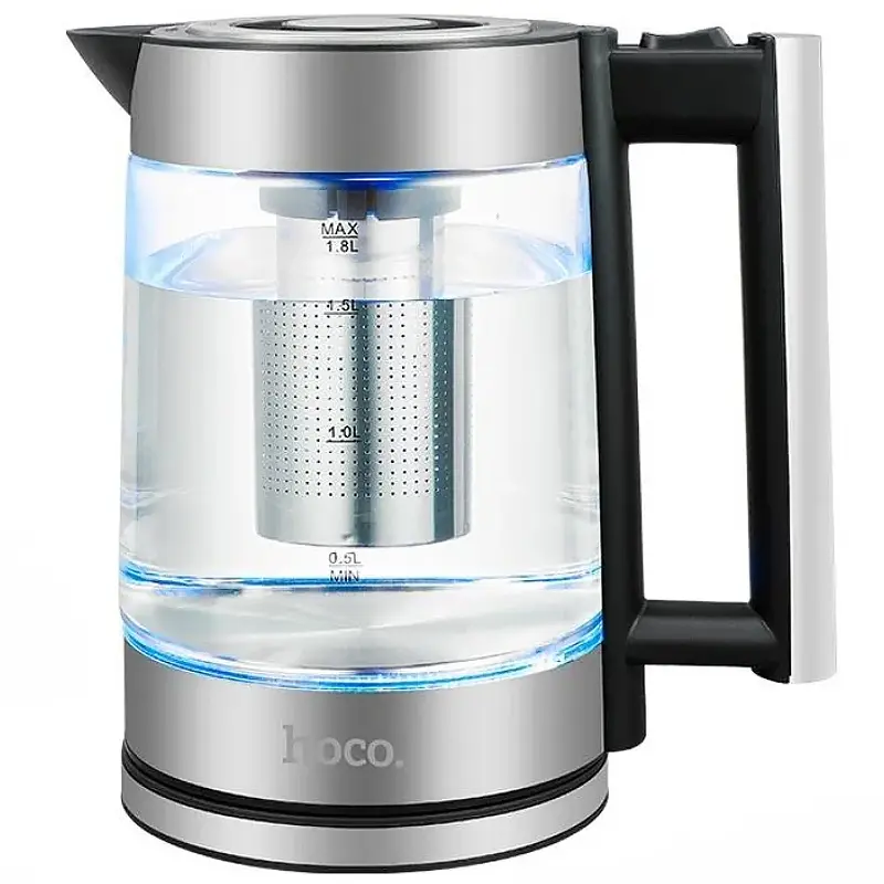 Електрочайник HA01A Kitchen high (1.8L) Stainless Steel Hoco kuh0017486 - фото 2