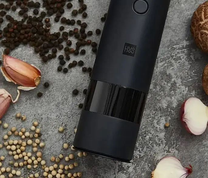 Млин для спецій HuoHou Electric Grinder Charging Type Black - фото 6