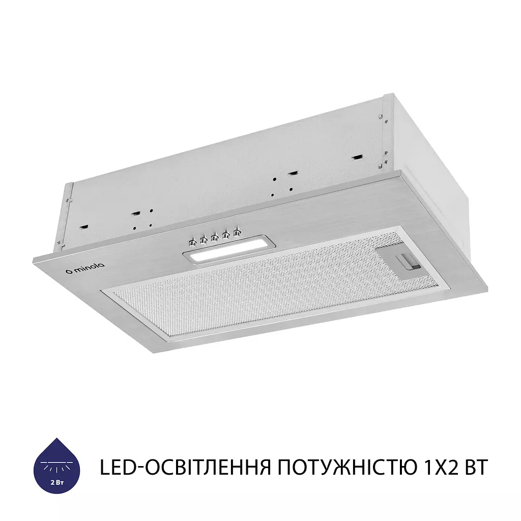 Витяжка повновбудована MINOLA HBI 5025 I LED - фото 4
