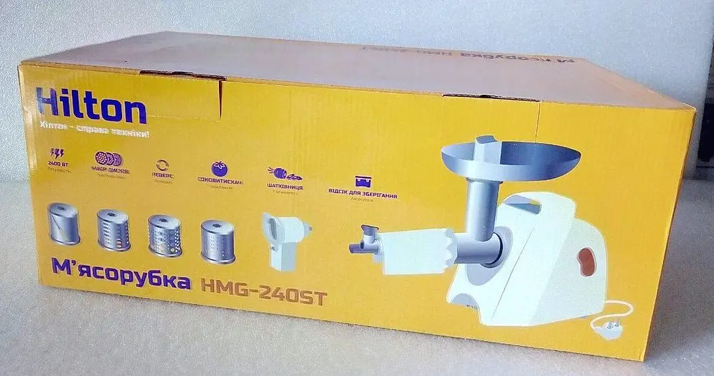 М'ясорубка Hilton HMG 240 ST - фото 3
