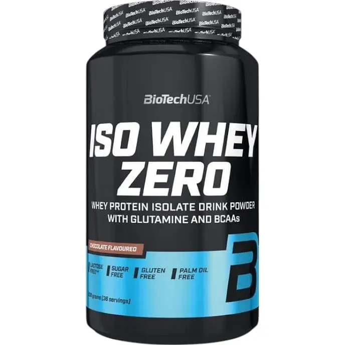 Протеїн BiotechUSA Iso Whey Zero Black biscuit 908 г