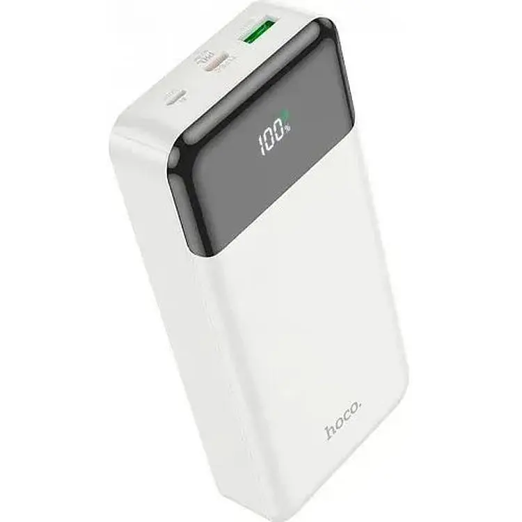 Портативная батарея Hoco J102A Cool Figure PD20W+QC3.0 20000 mAh White - фото 3