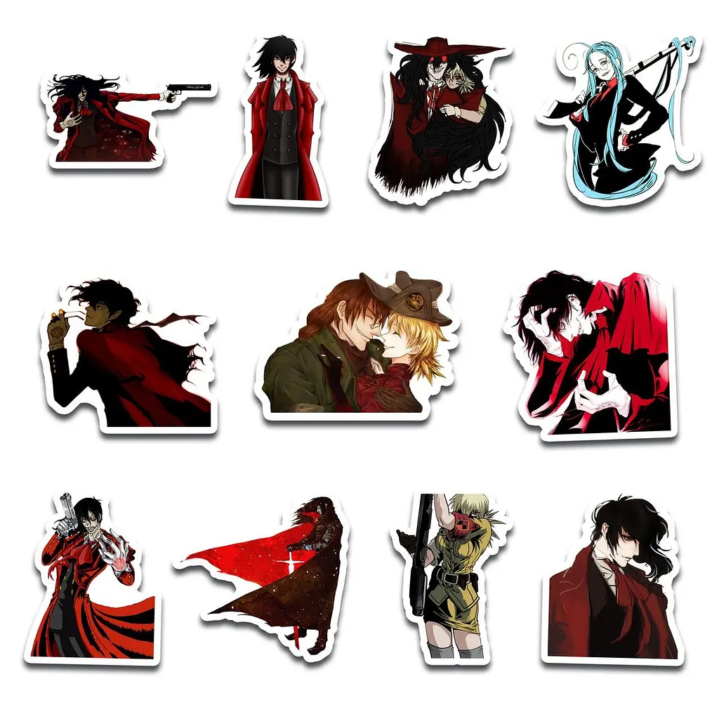 Стикерпак GeekLand Hellsing 45 штук (SP HL 01) - фото 5