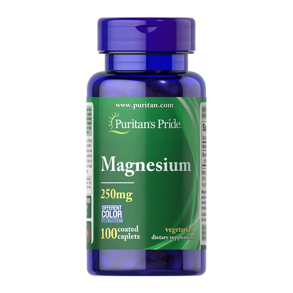 Магній, Magnesium 250 mg - 200 caps