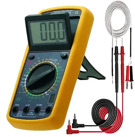 Цифровий тестер, мультиметр DT 9208A - фото 5