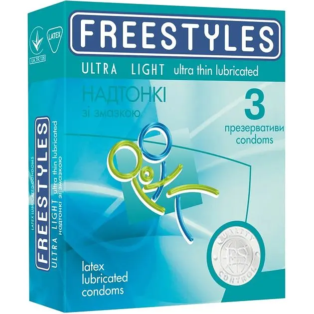 Презервативи Freestyles Ultra Light 10 упаковок х 3 шт. - фото 3