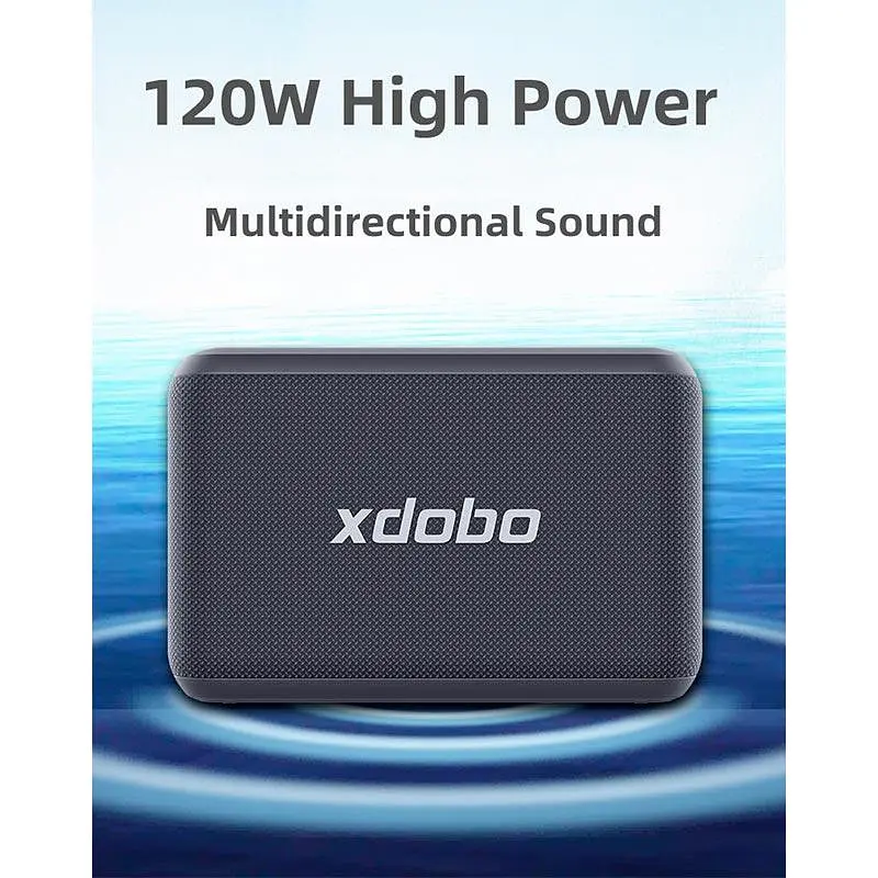 Портативна акустика Xdobo X8 PRO 120W в комплекті 2 мікрофони - фото 4