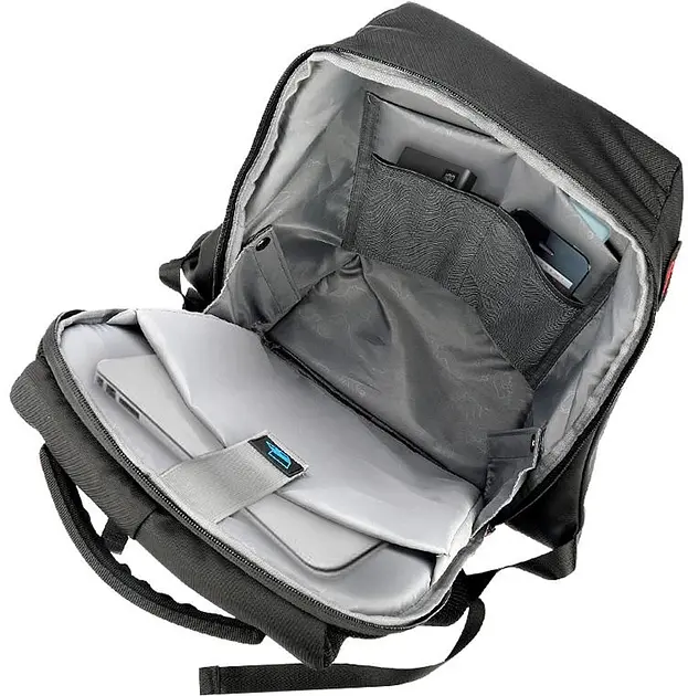 Рюкзак для ноутбука Redragon Skywalker GB-93 15.6" 29х16х43см (Черный с серым) - фото 6