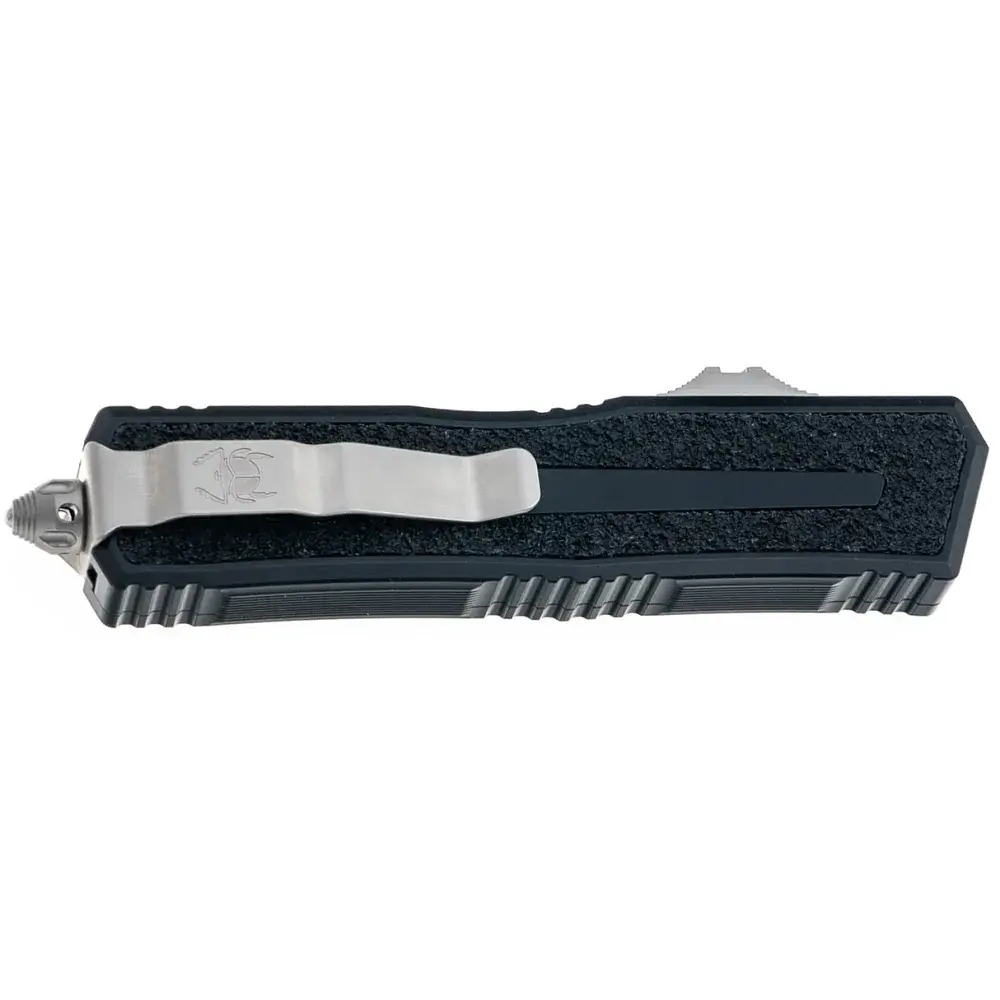 Ніж Microtech Scarab II GEN III Double Edge Stonewash Black - фото 4