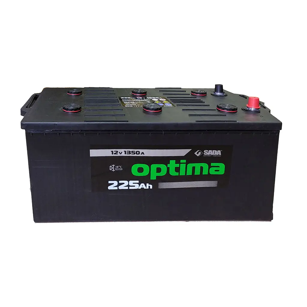 Автомобильный аккумулятор Optima Truck 6СТ-225 (+/-) Евро3 12В 225Ач 1350А - фото 2