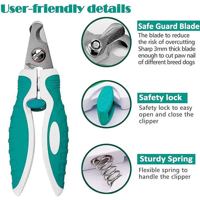 Набір для догляду за кігтями собак Pets Nail Clipper Set - фото 7