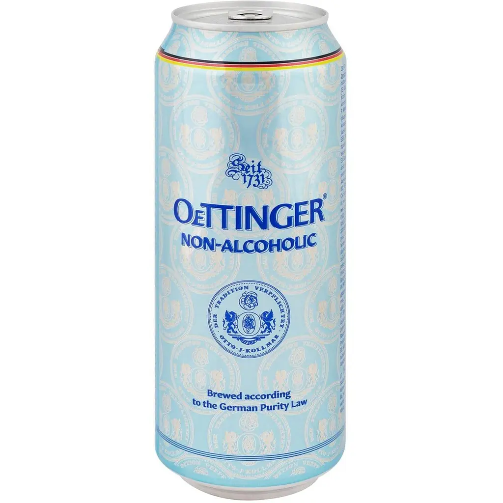 Пиво безалкогольне Oettinger Alkoholfrei світле 0% з/б 0.5 л - фото 2