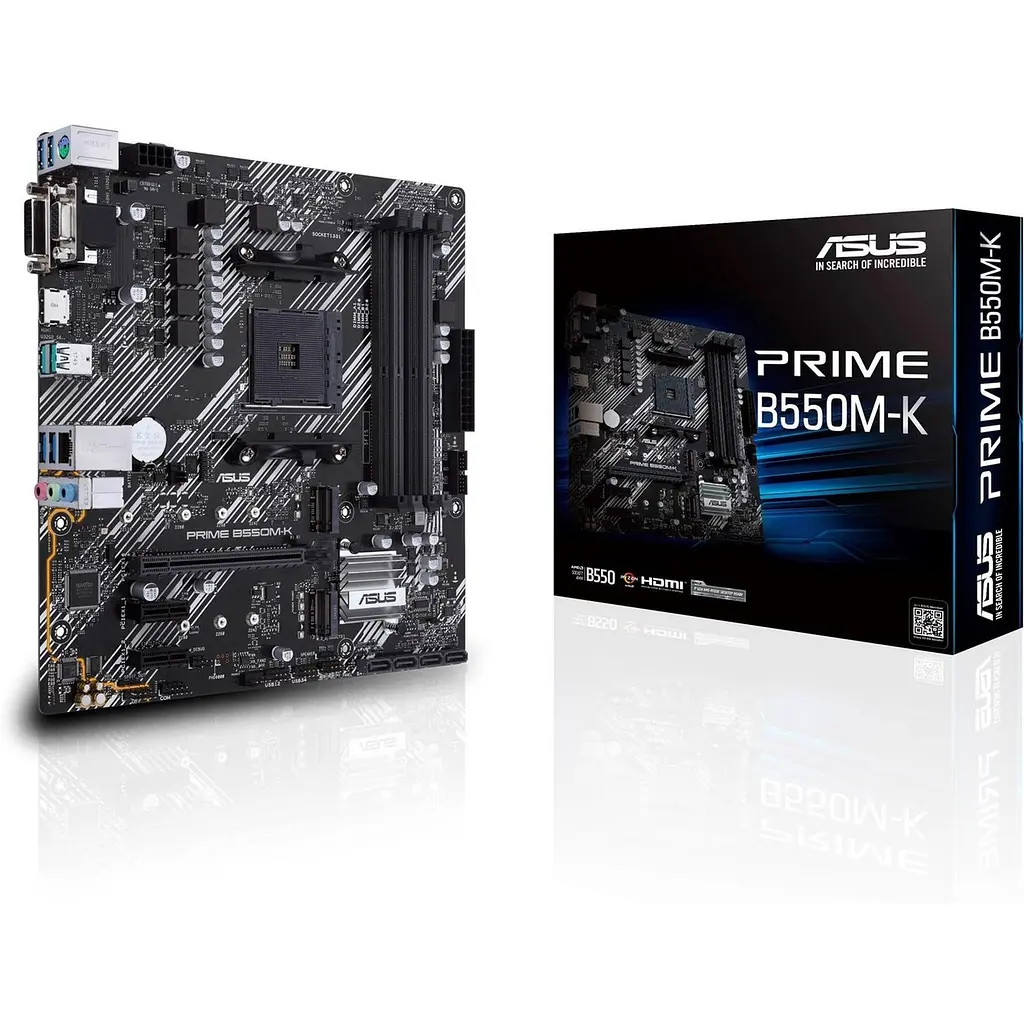 Материнська плата Asus Prime B550M-K Socket AM4 - фото 2