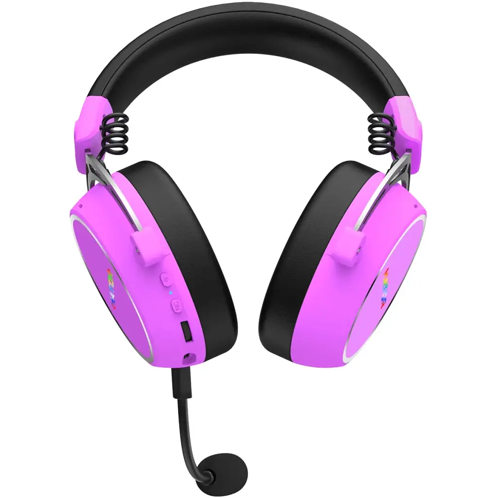 Навушники Hator Hypergang 3 Hi-Res SyncHUB Wireless Cyber violet (ESH52) - фото 4