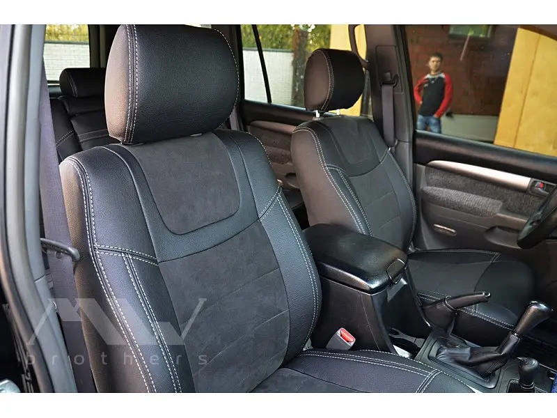Авточохли модельні MW Brothers для Lexus GX 470 c 2002 - фото 3