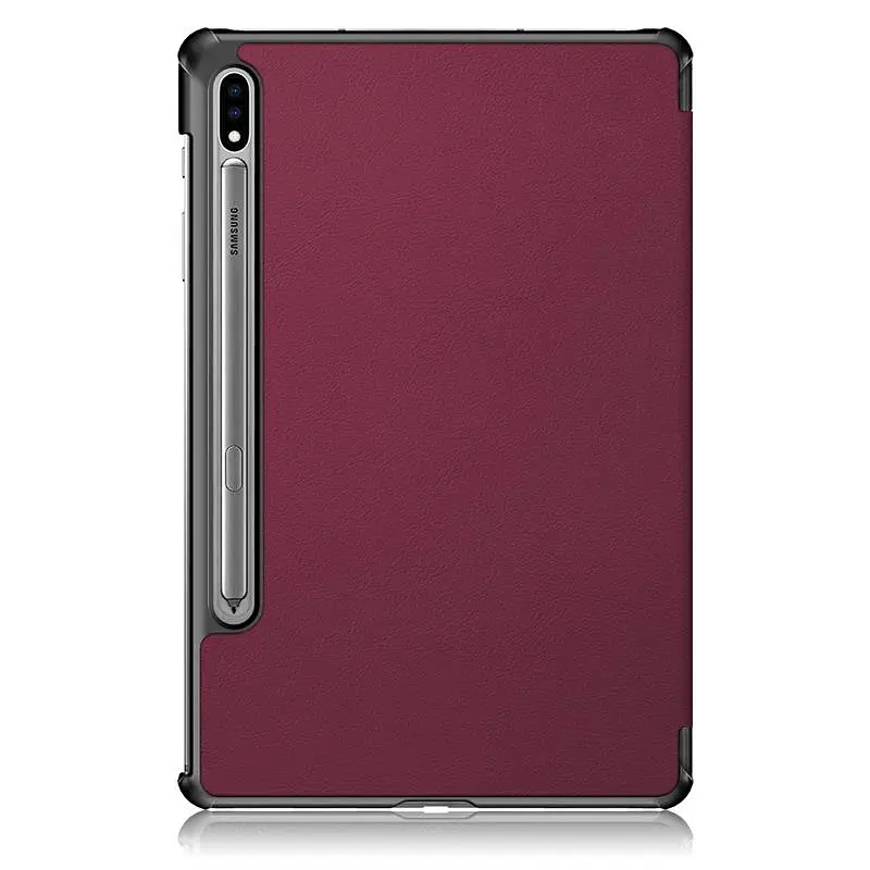 Чохол-книжка BeCover Smart для Samsung Galaxy Tab S7 SM-T870/SM-T875/Tab S8 SM-X700/SM-X706 Red Wine (705224) - фото 2