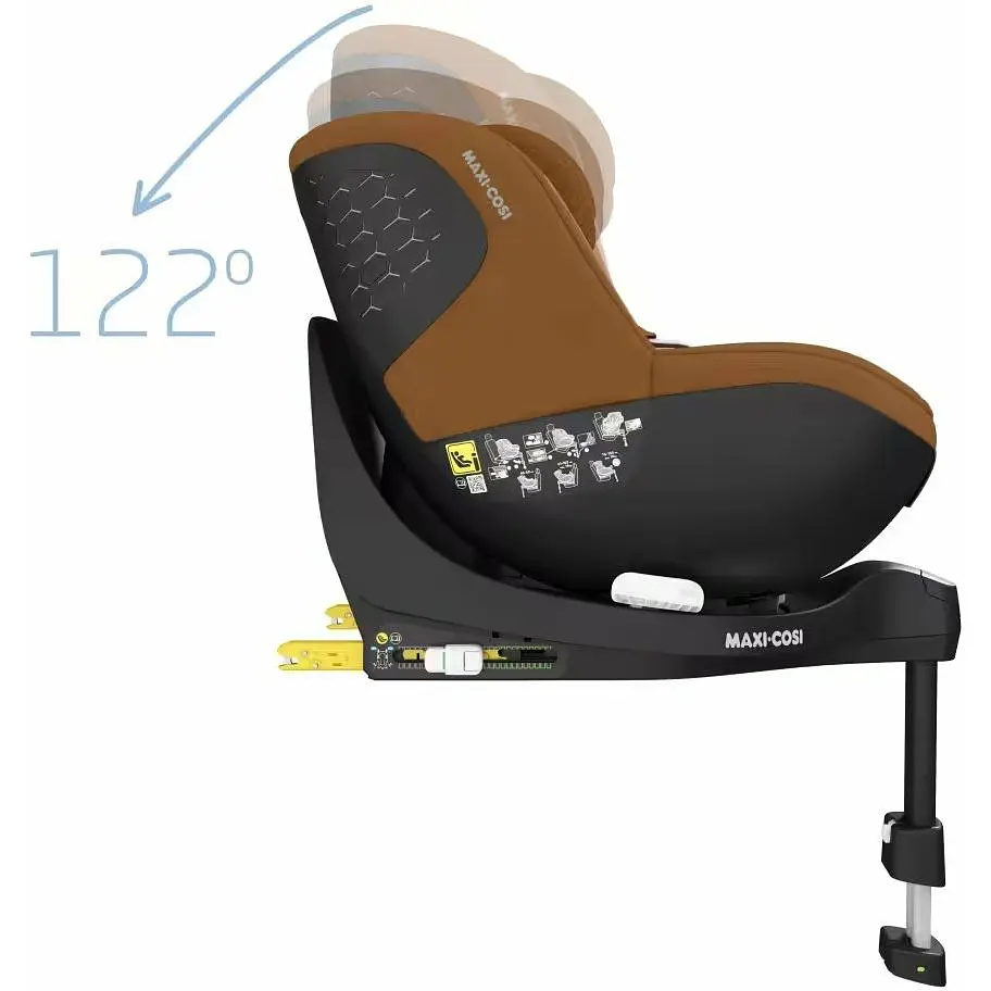 Автокрісло Maxi-Cosi Mica PRO ECO i-Size Authentic Cognac (8515650110) - фото 9