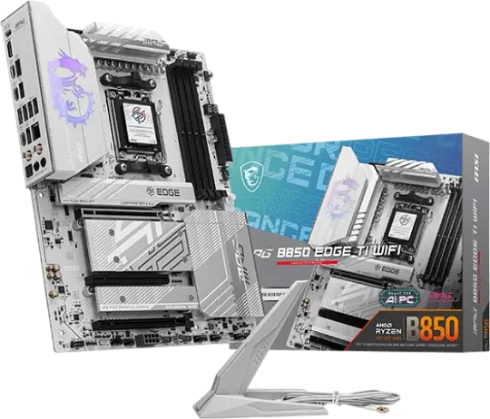 Материнська плата MSI B850 MPG Edge Ti Wi-Fi Socket AM5 (MPG B850 EDGE TI WIFI) - фото 3