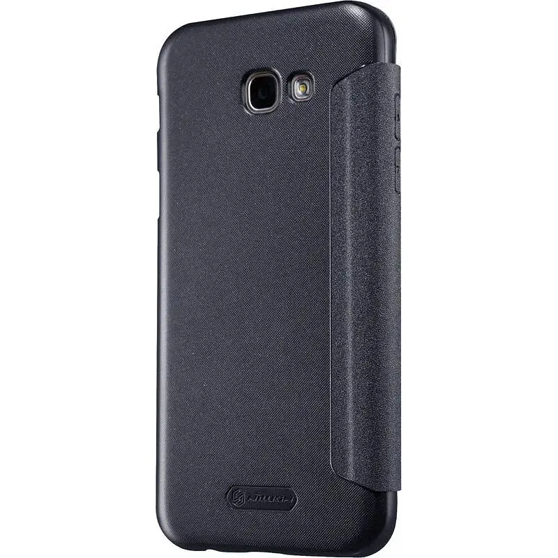 Чехол-книжка Nillkin Sparkle case Samsung Galaxy A3 A320F 2017 Black - фото 7