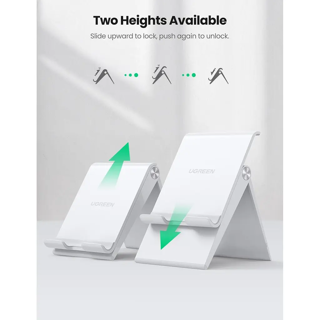 Підставка для телефону Ugreen LP247 Stand Universal White (80704) [151359] - фото 11