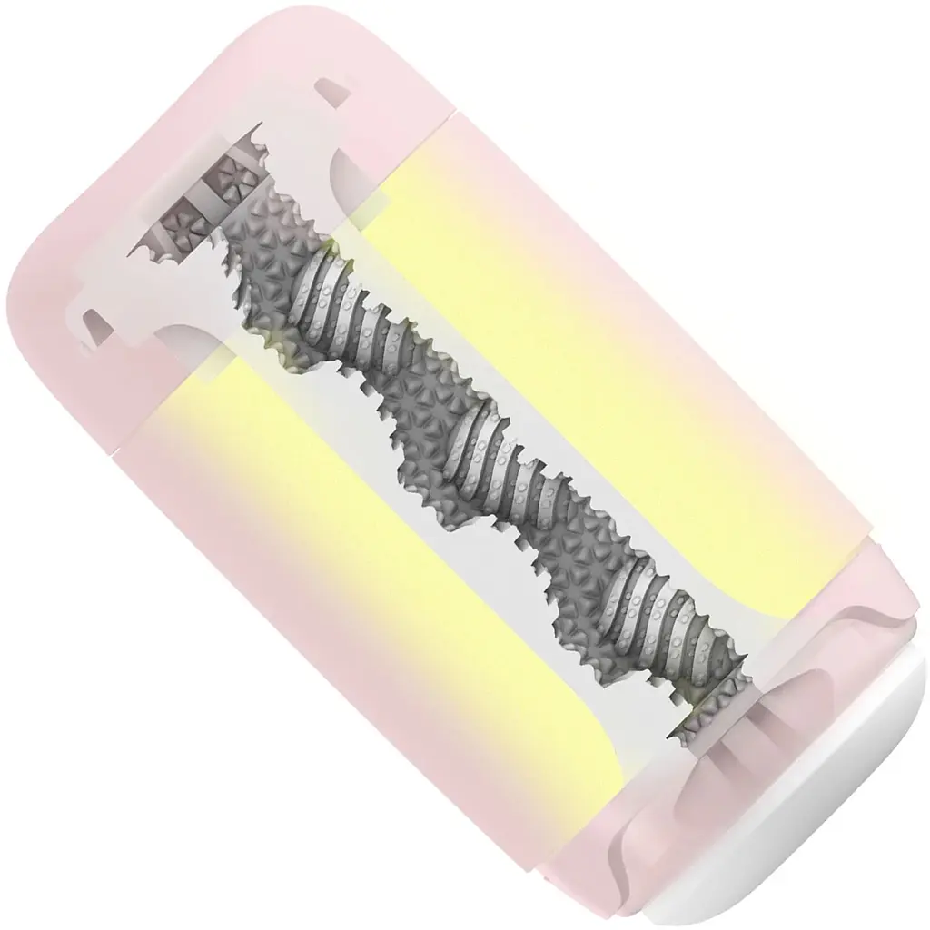 Мастурбатор TENGA Puffy Strawberry Pink - фото 4