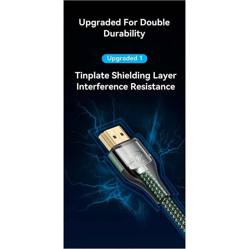 Кабель Vention HDMI-HDMI V 2.1 1 м (AGJGF) - фото 8